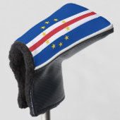Kaapverdische vlag golfheadcover (3/4 voorkant)