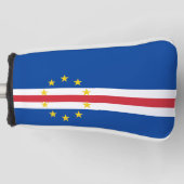 Kaapverdische vlag golfheadcover (Voorkant)