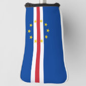 Kaapverdische vlag golfheadcover (Draai 90)