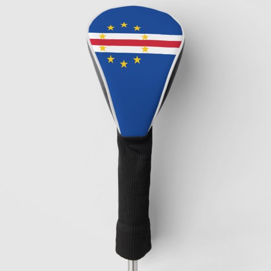 Kaapverdische vlag golfheadcover (Voorkant)