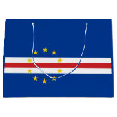 Kaapverdische vlag groot cadeauzakje (Voorkant)