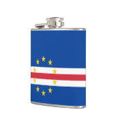 Kaapverdische vlag heupfles (Links)