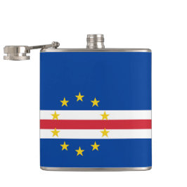 Kaapverdische vlag heupfles