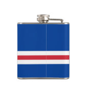 Kaapverdische vlag heupfles (Achterkant)