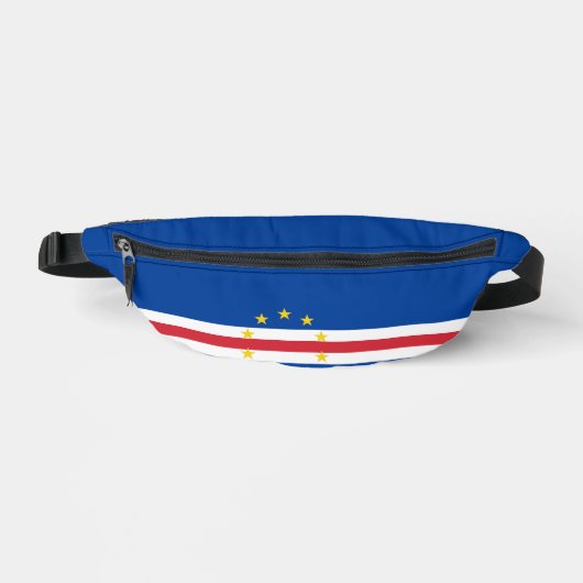 Kaapverdische vlag heuptasje (Voorkant)