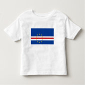 Kaapverdische vlag kinder shirts (Voorkant)