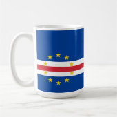 Kaapverdische vlag koffiemok (Links)