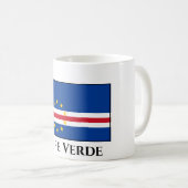 Kaapverdische vlag koffiemok (Voorkant rechts)
