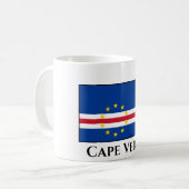 Kaapverdische vlag koffiemok (Voorkant links)