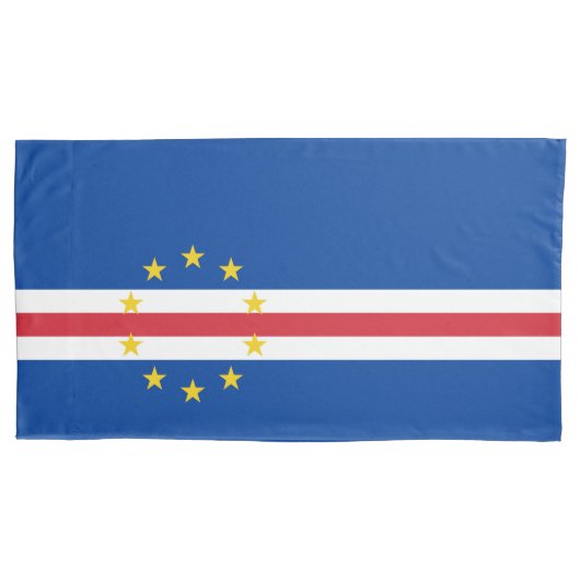 Kaapverdische vlag kussensloop (Voorkant)