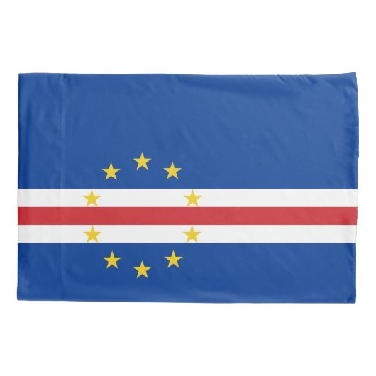 Kaapverdische vlag kussensloop (Achterkant)