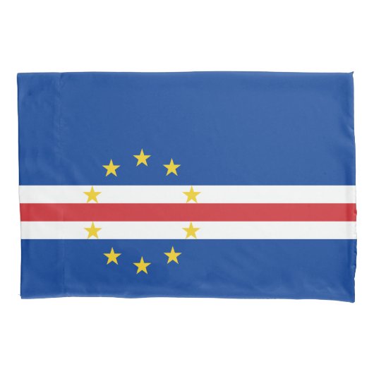 Kaapverdische vlag kussensloop (Voorkant)