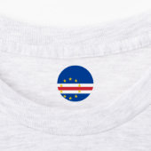 Kaapverdische vlag labels (Aangebracht)