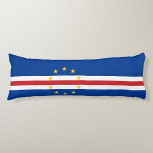 Kaapverdische vlag lichaamskussen