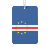 Kaapverdische vlag luchtverfrisser (Achterkant)