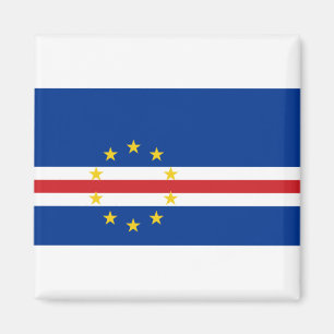 Kaapverdische vlag magneet