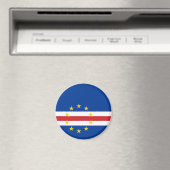 Kaapverdische vlag Magnet (Insitu (Vaatwasser))