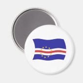 Kaapverdische vlag Magnet (Voorkant / Achterkant)