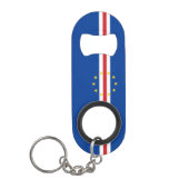 Kaapverdische vlag mini flessenopener (Voorkant)