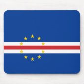 Kaapverdische vlag muismat (Voorkant)