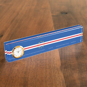 Kaapverdische vlag naambordje