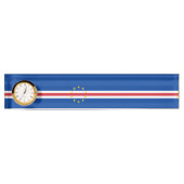 Kaapverdische vlag naambordje (Voorkant)