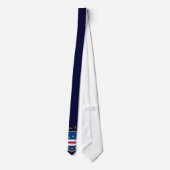 Kaapverdische vlag op maat stropdas (Achterkant)