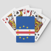 Kaapverdische vlag pokerkaarten (Achterkant)