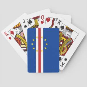 Kaapverdische vlag pokerkaarten