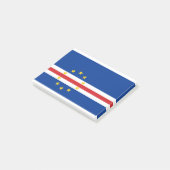 Kaapverdische vlag post-it® notes (Schuin)