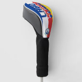 Kaapverdische Vlag Prachtig Patriottisch Golfheadcover (Schuin)