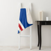 Kaapverdische vlag sherpa deken (In situ)