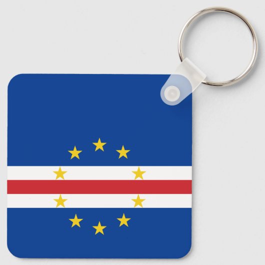 Kaapverdische vlag sleutelhanger (Achterkant)
