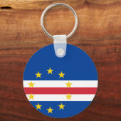 Kaapverdische vlag sleutelhanger (Voorkant)