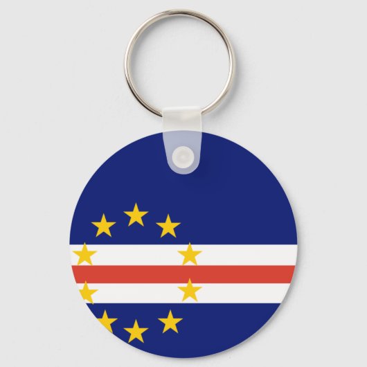 Kaapverdische vlag sleutelhanger (Voorkant)