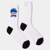 Kaapverdische vlag sokken (Rechts)