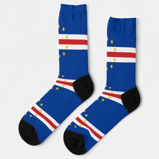 Kaapverdische vlag sokken (Links)
