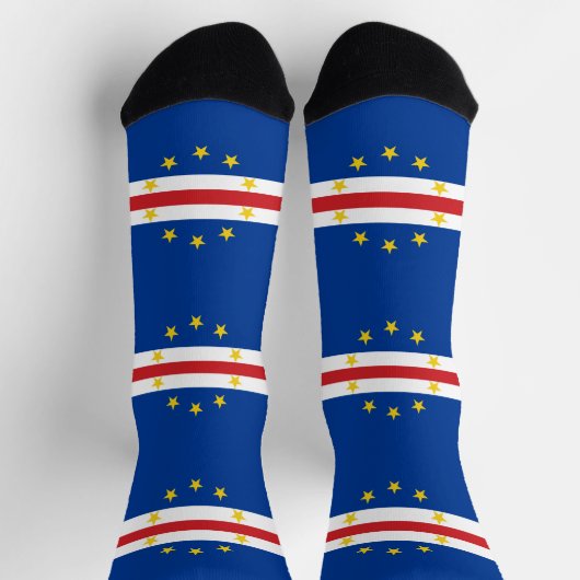 Kaapverdische vlag sokken (Top)