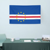 Kaapverdische vlag spandoek (Beurs)