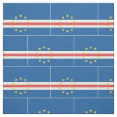 Kaapverdische vlag stof (Swatch)