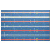 Kaapverdische vlag stof (Fat Quarter)