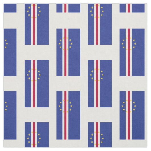 Kaapverdische vlag stof (Swatch)