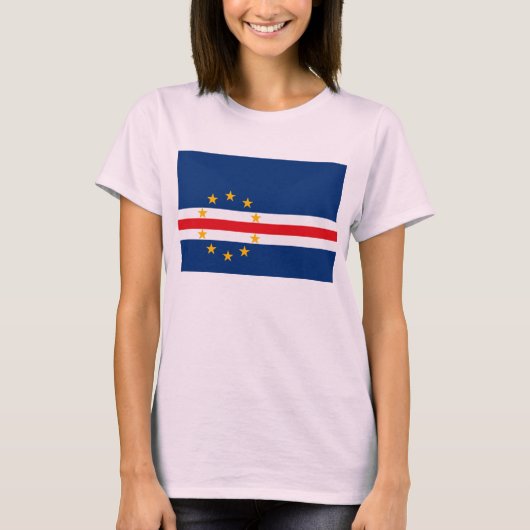 Kaapverdische vlag T-shirt (Voorkant)