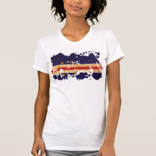 Kaapverdische vlag t-shirt