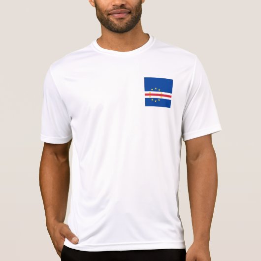 Kaapverdische vlag t-shirt (Voorkant)