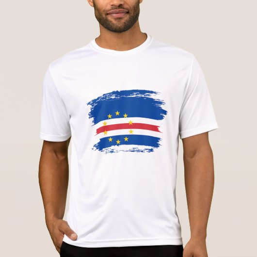 Kaapverdische vlag t-shirt (Voorkant)