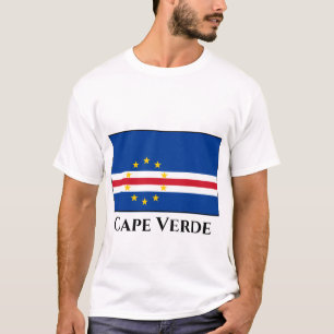 Kaapverdische vlag t-shirt