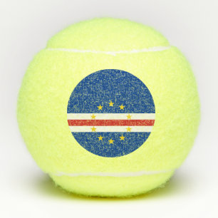 Kaapverdische vlag tennisballen