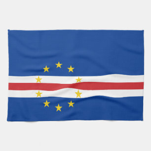 Kaapverdische vlag theedoek
