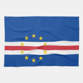 Kaapverdische vlag theedoek
